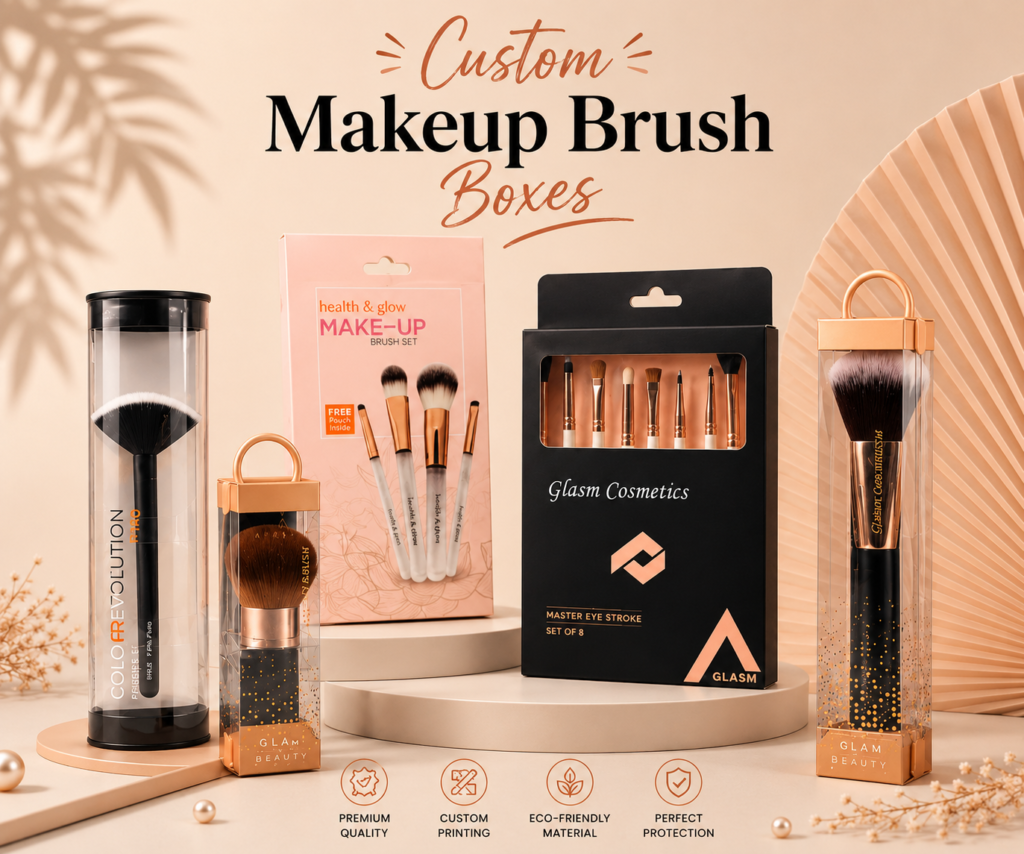 Custom Makeup Brush Boxes