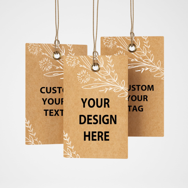 Custom Kraft Hand Tags