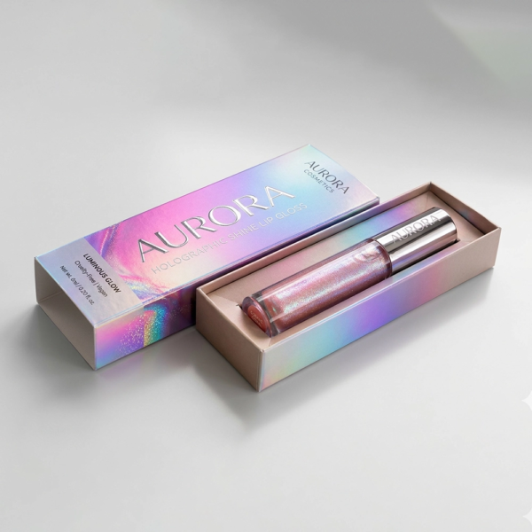 Holographic Cosmetic Packaging Box