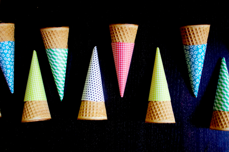custom cake cone sleeves