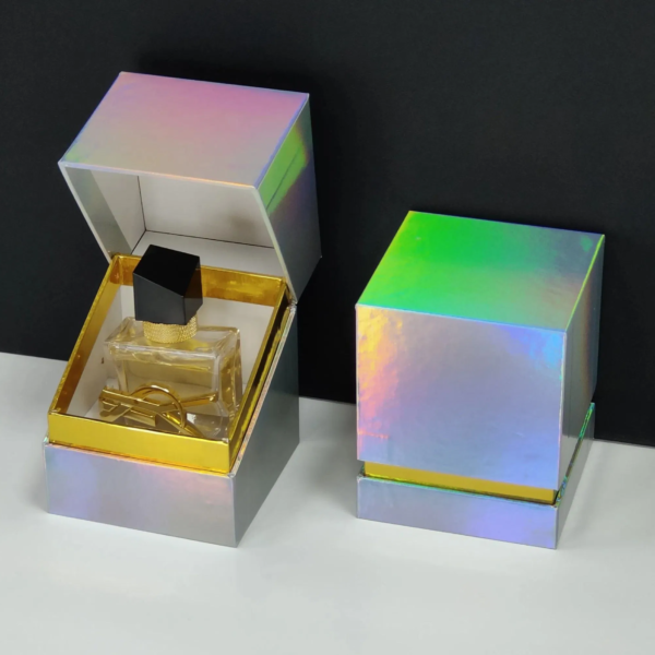 Holographic Perfume Packaging