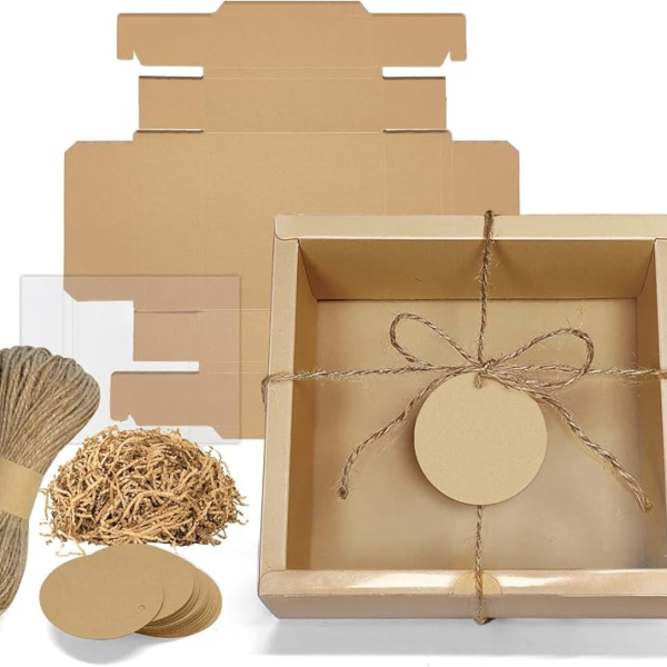 Kraft Paper Window Boxes