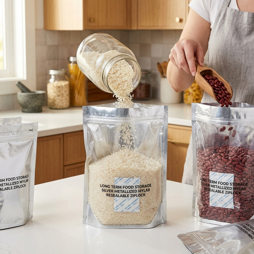 Product Overview of Mylar Food Storage Bags