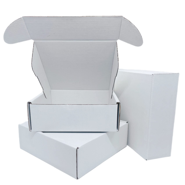 Custom White Corrugated Boxes