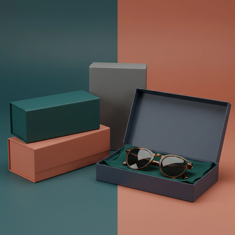 Product Overview of Eyewear / Sunglasses Rigid Boxes