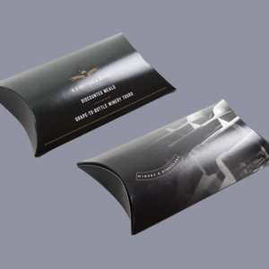 Black Pillow Boxes